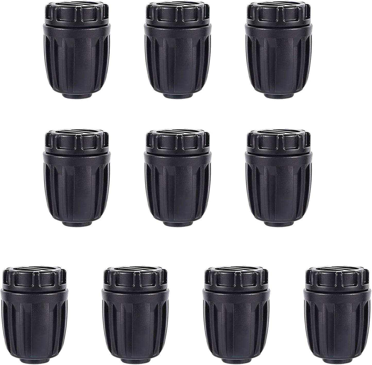 16 Pcs 1/2 inch Tubing Irrigation Fittings Kit,Anti-Drip Connectors