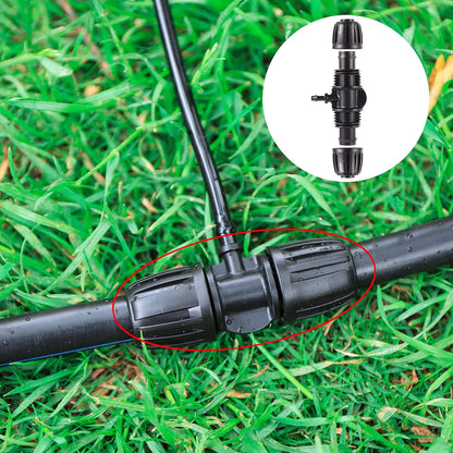16 Pcs 1/2 inch Tubing Irrigation Fittings Kit,Anti-Drip Connectors