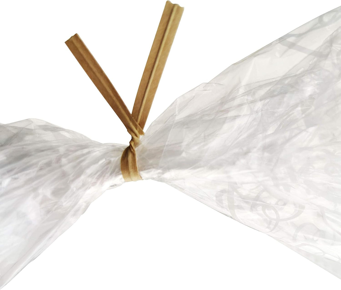 1000 Pcs 4 Inch Kraft Paper Twist Ties for Cello Bags Treat Bags Gift Packaging Bread Cookie Candy Cake Bags
