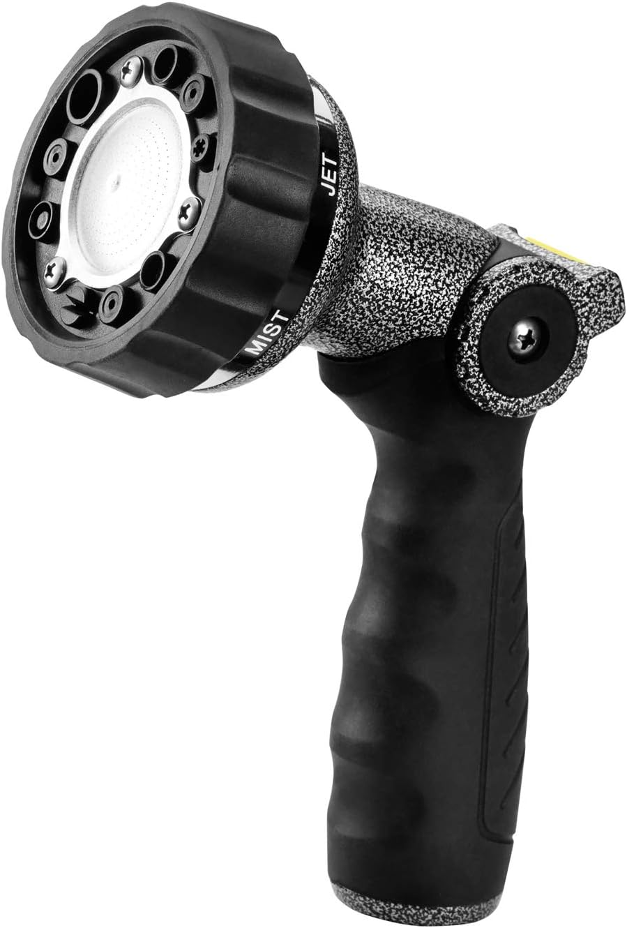 Garden Hose Nozzle, Water Hose Spray Nozzle with Thumb Control On Off Valve for Easy Water Flow Control