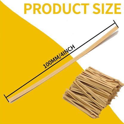 1000 Pcs 4 Inch Paper Twist Ties