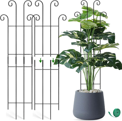 32.6in Monstera Plant Support, Plant Trellis Indoor 2P