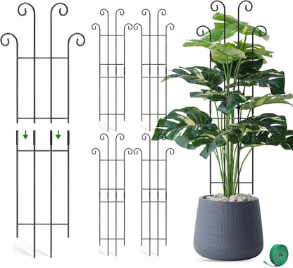 32.6in Monstera Plant Support, Plant Trellis Indoor 2P