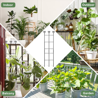 32.6in Monstera Plant Support, Plant Trellis Indoor 2P