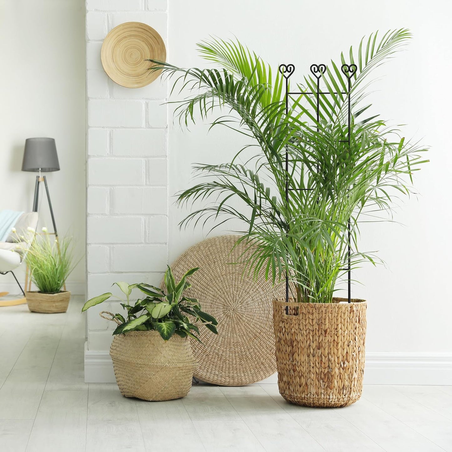 32.6in Monstera Plant Support, Plant Trellis Indoor 2P