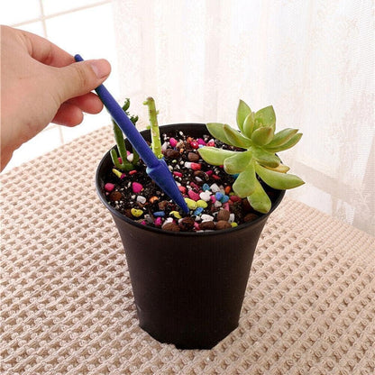 2Pcs Blue Mini Garden Hand Succulent Transplanting Tools,Widger Plastic Seedlings Dibber Sowing Digging Mini Garden Hand Tools for Home Gardens,Gardens Tool Sets, Gardening