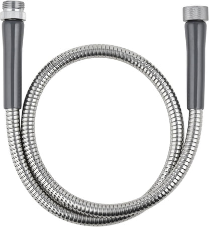 Stainless Steel Garden Hose,8ft, LeakProof,Flexible,F/M Connector
