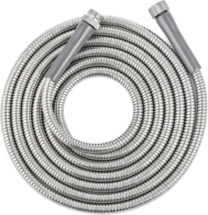 Stainless Steel Garden Hose,8ft, LeakProof,Flexible,F/M Connector