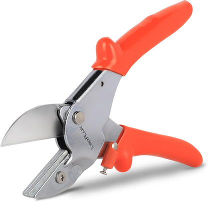 8" Professional Heavy Duty Anvil Pruning Shears with Anti-Rust SK-5 Blades, Garden Shears for Dry Stems and Small Branches, Gardening Scissors, Clippers for Wood, Non-Slip Handle. | LFXP1108S