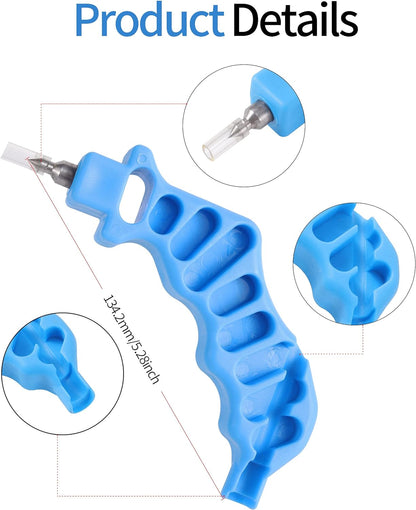 2-in-One Drip Irrigation Tubing Hole Punch Fitting