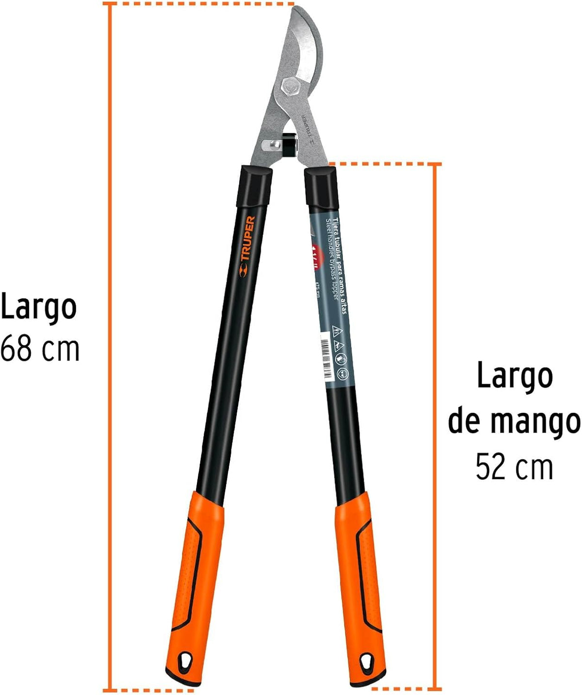 TB-122 21" "Classic" Tubular Handle Bypass Loppers