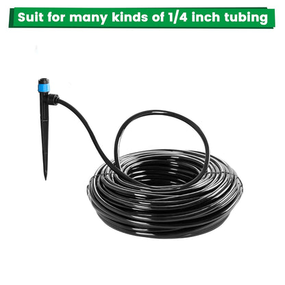 360° Drip Irrigation Misting Copper Nozzles for 1/4" Irrigation Tubing