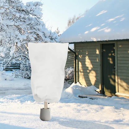 6 PCS Plant Covers Freeze Protection with Zipper Drawstring, 47.2"x31.5"