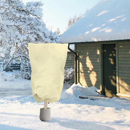 6 PCS Plant Covers Freeze Protection with Zipper Drawstring, 47.2"x31.5"