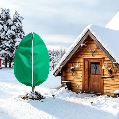6 PCS Plant Covers Freeze Protection with Zipper Drawstring, 47.2"x31.5"