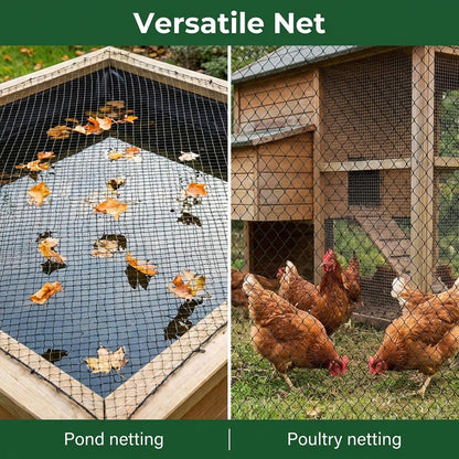 MAQIHAN 13x33ft Bird Netting for Garden - Mesh Net for Garden Protection