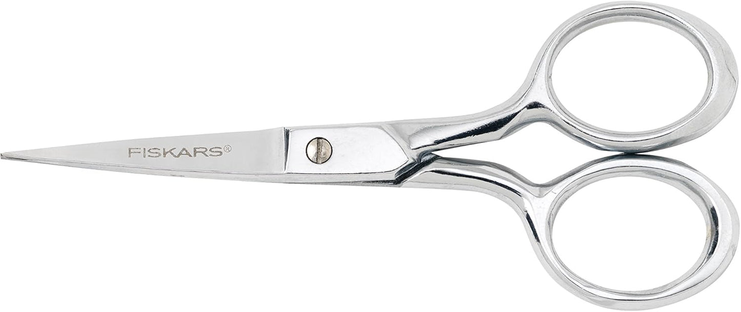 12-92977097J Forged Embroidery Scissors, 4 Inch, Gray