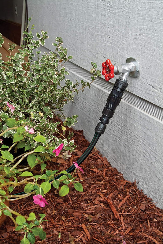 FCKIT-1PK Drip Irrigation Faucet Connection Kit, 1/2" Tubing