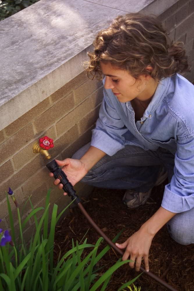 FCKIT-1PK Drip Irrigation Faucet Connection Kit, 1/2" Tubing