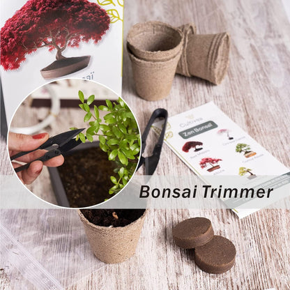 4.1" U-Shaped Bonsai Pruning Scissors for Leaf Bud Trimming 12PCS