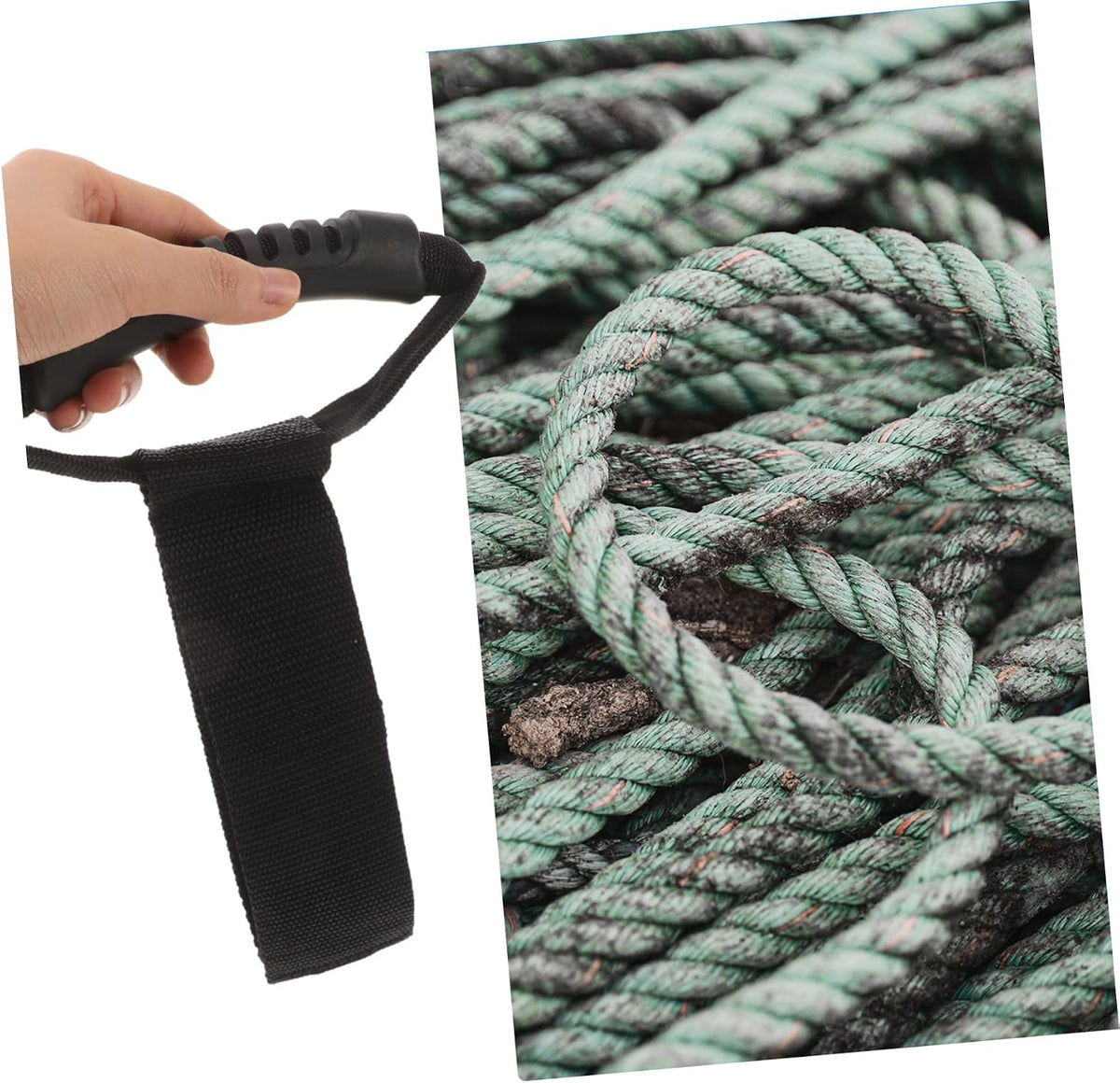 2pcs Heavy Duty Water Hose Organizer Straps Robust Storage for Cords and Hoses Durable Material for Reliable Performance