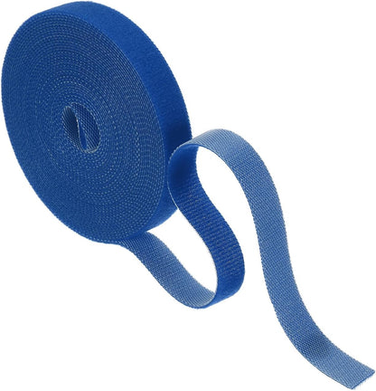 Garden Plant Tape 33ft 25/64" Reusable Garden Plant Ties Strap Nylon Plant Twist Tie for Plant Gardening Home Office, Black