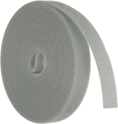 Garden Plant Tape 33ft 25/64" Reusable Garden Plant Ties Strap Nylon Plant Twist Tie for Plant Gardening Home Office, Black