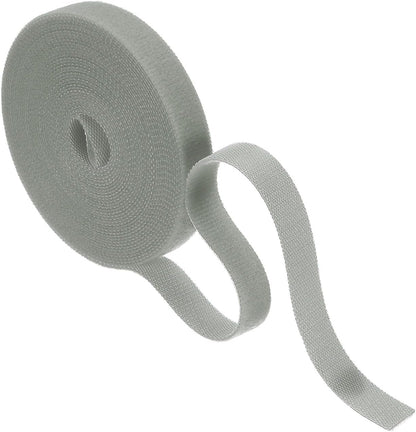 Garden Plant Tape 33ft 25/64" Reusable Garden Plant Ties Strap Nylon Plant Twist Tie for Plant Gardening Home Office, Black