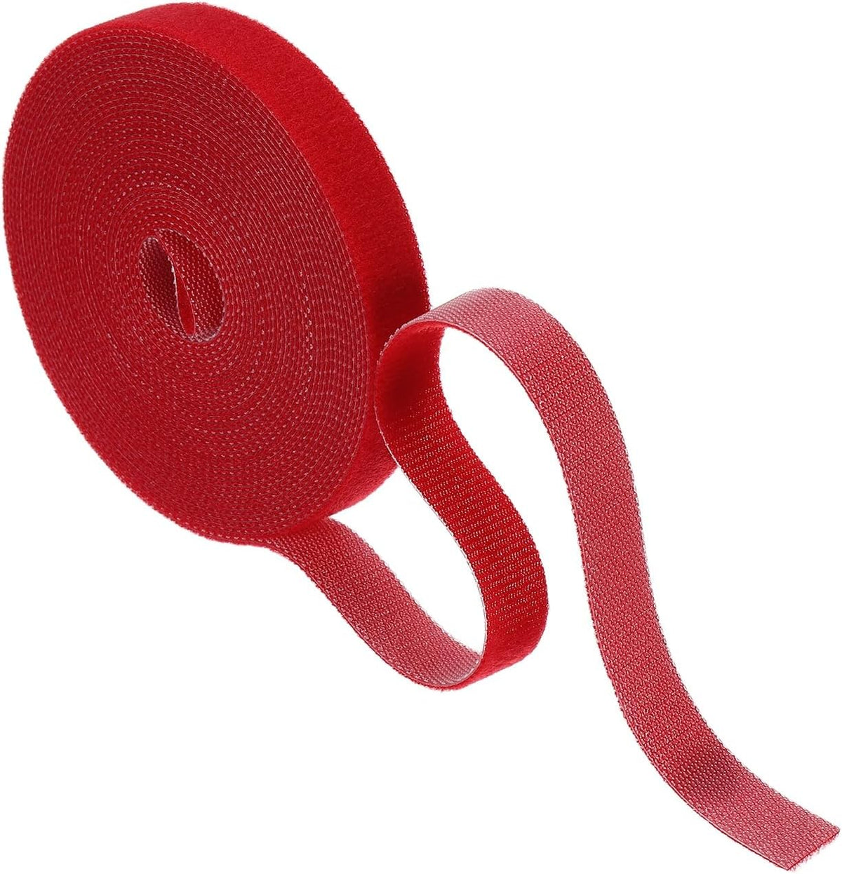 Garden Plant Tape 33ft 25/64" Reusable Garden Plant Ties Strap Nylon Plant Twist Tie for Plant Gardening Home Office, Black
