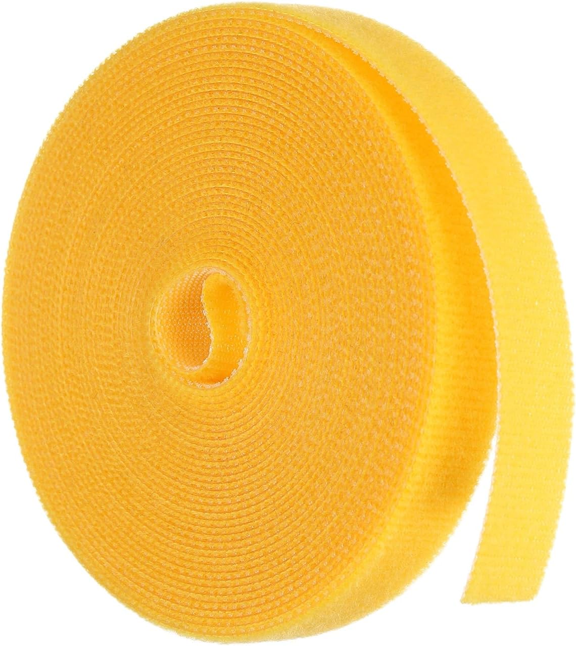Garden Plant Tape 33ft 25/64" Reusable Garden Plant Ties Strap Nylon Plant Twist Tie for Plant Gardening Home Office, Black