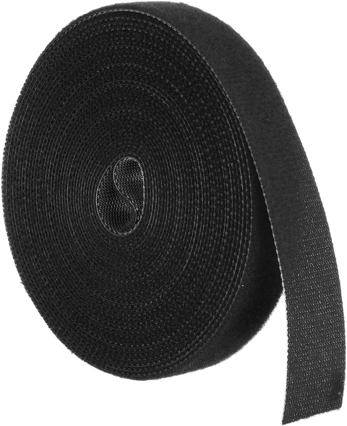 Garden Plant Tape 33ft 25/64" Reusable Garden Plant Ties Strap Nylon Plant Twist Tie for Plant Gardening Home Office, Black