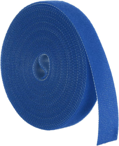 Garden Plant Tape 33ft 25/64" Reusable Garden Plant Ties Strap Nylon Plant Twist Tie for Plant Gardening Home Office, Black