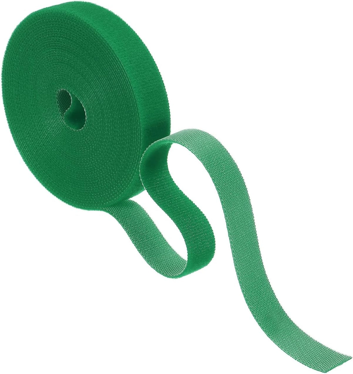 Garden Plant Tape 33ft 25/64" Reusable Garden Plant Ties Strap Nylon Plant Twist Tie for Plant Gardening Home Office, Black