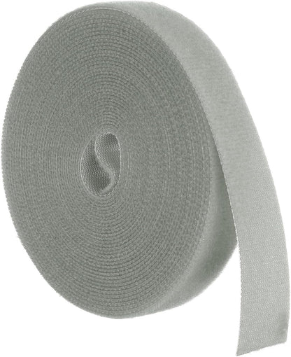 Garden Plant Tape 33ft 25/64" Reusable Garden Plant Ties Strap Nylon Plant Twist Tie for Plant Gardening Home Office, Black