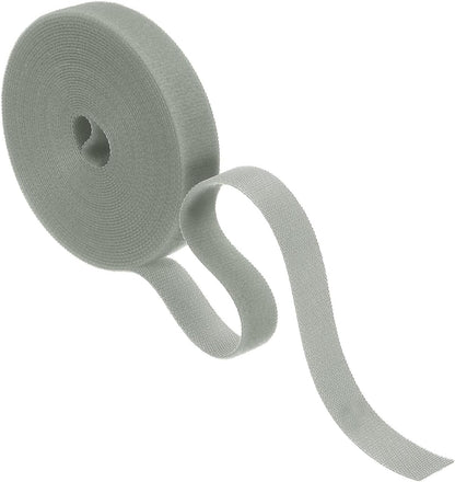 Garden Plant Tape 33ft 25/64" Reusable Garden Plant Ties Strap Nylon Plant Twist Tie for Plant Gardening Home Office, Black