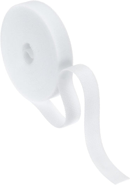 Garden Plant Tape 33ft 25/64" Reusable Garden Plant Ties Strap Nylon Plant Twist Tie for Plant Gardening Home Office, Black
