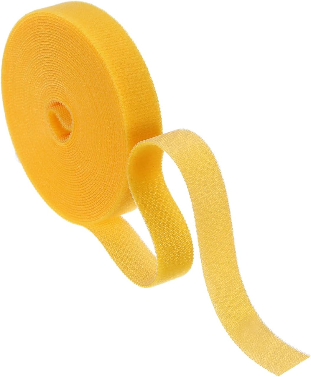 Garden Plant Tape 33ft 25/64" Reusable Garden Plant Ties Strap Nylon Plant Twist Tie for Plant Gardening Home Office, Black