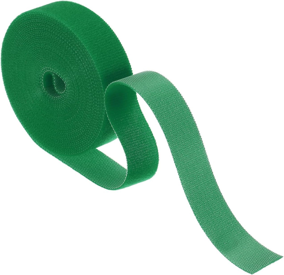 Garden Plant Tape 33ft 25/64" Reusable Garden Plant Ties Strap Nylon Plant Twist Tie for Plant Gardening Home Office, Black