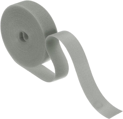 Garden Plant Tape 33ft 25/64" Reusable Garden Plant Ties Strap Nylon Plant Twist Tie for Plant Gardening Home Office, Black