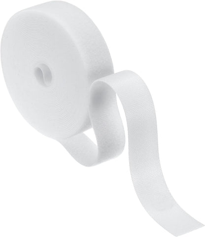 Garden Plant Tape 33ft 25/64" Reusable Garden Plant Ties Strap Nylon Plant Twist Tie for Plant Gardening Home Office, Black