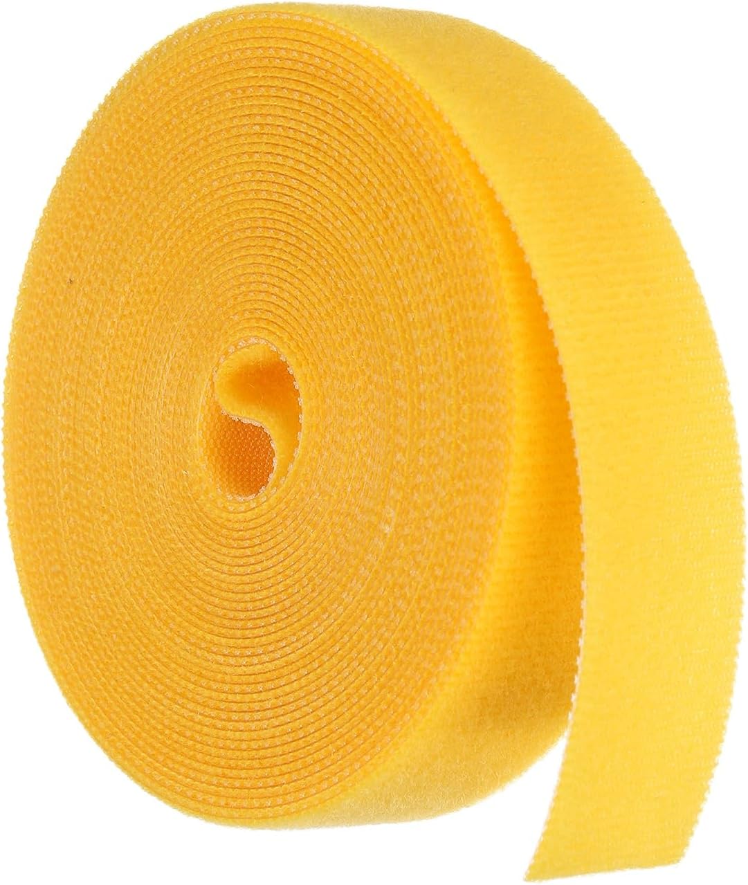 Garden Plant Tape 33ft 25/64" Reusable Garden Plant Ties Strap Nylon Plant Twist Tie for Plant Gardening Home Office, Black
