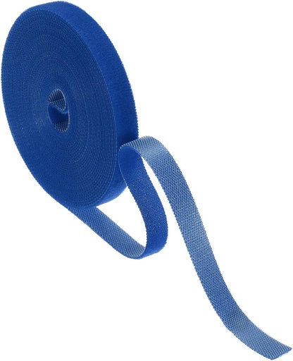 Garden Plant Tape 33ft 25/64" Reusable Garden Plant Ties Strap Nylon Plant Twist Tie for Plant Gardening Home Office, Black