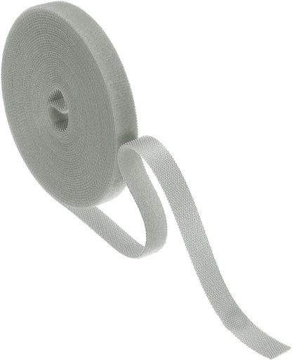 Garden Plant Tape 33ft 25/64" Reusable Garden Plant Ties Strap Nylon Plant Twist Tie for Plant Gardening Home Office, Black