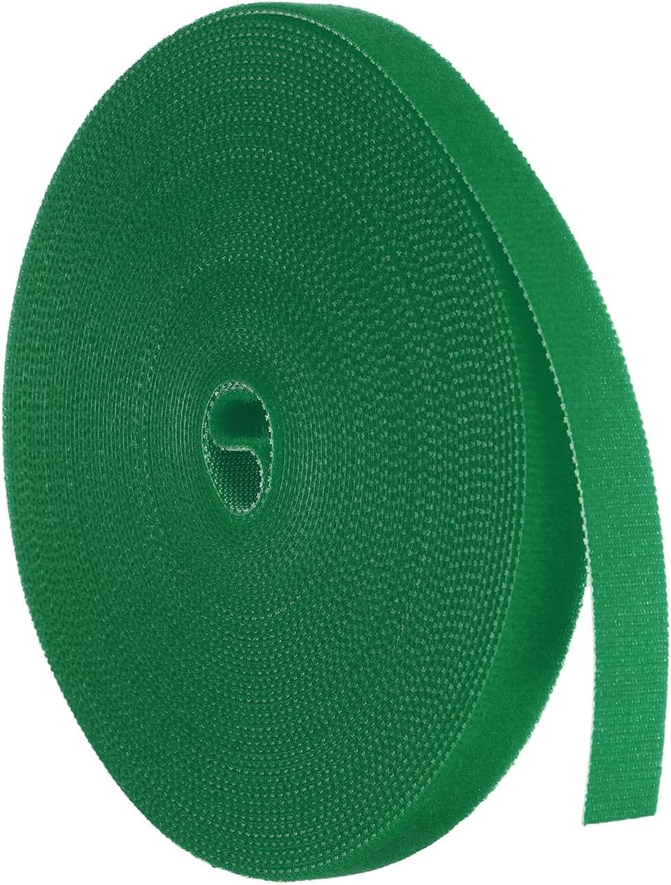 Garden Plant Tape 33ft 25/64" Reusable Garden Plant Ties Strap Nylon Plant Twist Tie for Plant Gardening Home Office, Black
