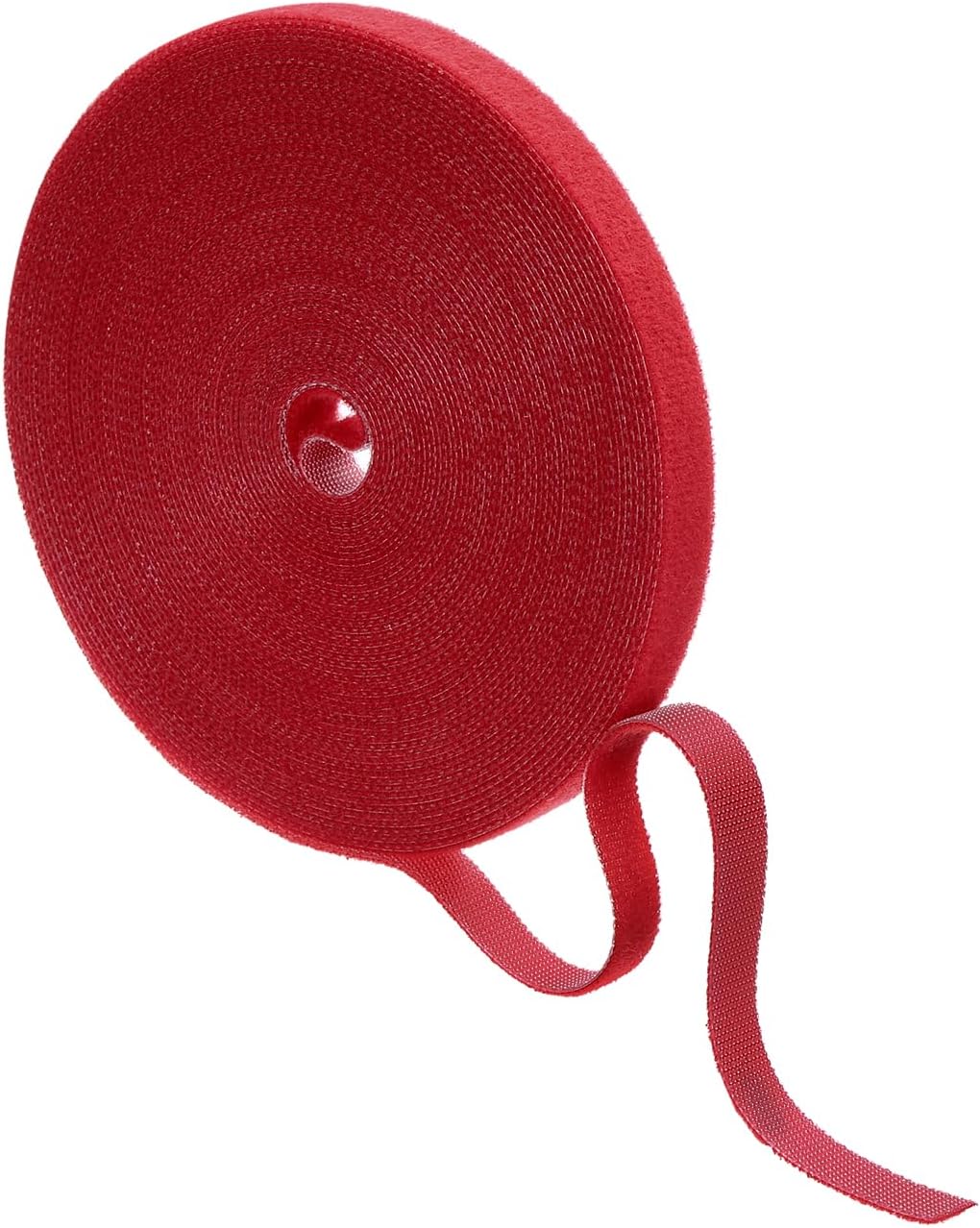 Garden Plant Tape 33ft 25/64" Reusable Garden Plant Ties Strap Nylon Plant Twist Tie for Plant Gardening Home Office, Black