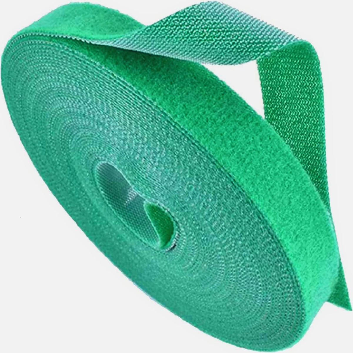 Kecoya 100 Feet Green Garden Tape Plant Ties for Climbing Plant Garden Ties Plant Tape, 1/2'' Wide Reusable Garden Tape Plant Support for Climbing Plants, Flowers, Vine, Tomato Ties Adjustable.