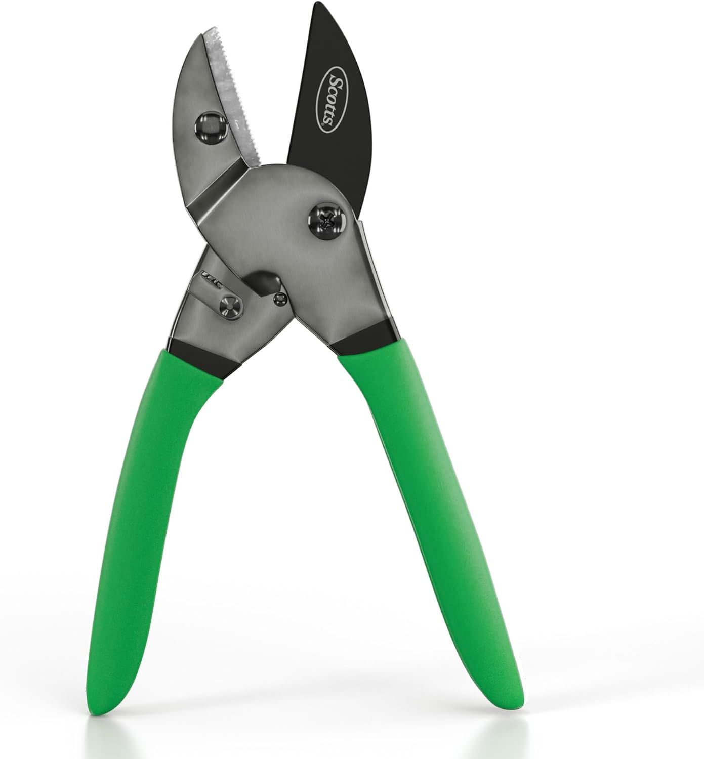 8 in. Anvil Pruning Shears – 1/2 in. Cutting Capacity, Heavy-Duty Garden Pruner for Dry Stems and Dead Wood, Sap Resistant – Comfort Grip with Sharp Carbon Steel Blade for Yard and Garden Use