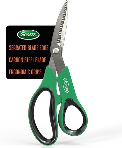 8 in. Anvil Pruning Shears – 1/2 in. Cutting Capacity, Heavy-Duty Garden Pruner for Dry Stems and Dead Wood, Sap Resistant – Comfort Grip with Sharp Carbon Steel Blade for Yard and Garden Use