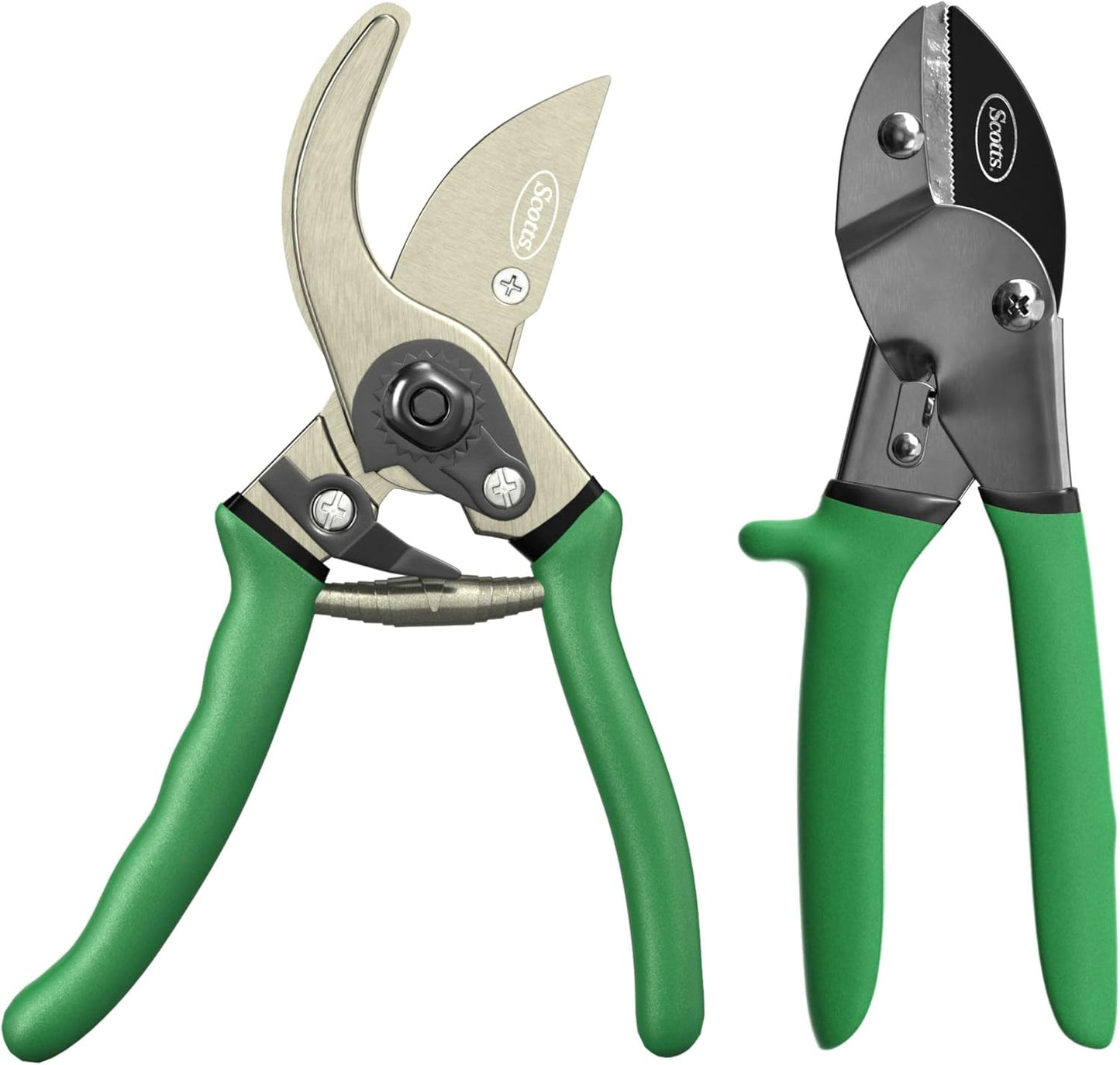 8 in. Anvil Pruning Shears – 1/2 in. Cutting Capacity, Heavy-Duty Garden Pruner for Dry Stems and Dead Wood, Sap Resistant – Comfort Grip with Sharp Carbon Steel Blade for Yard and Garden Use