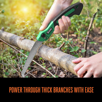 8 in. Anvil Pruning Shears – 1/2 in. Cutting Capacity, Heavy-Duty Garden Pruner for Dry Stems and Dead Wood, Sap Resistant – Comfort Grip with Sharp Carbon Steel Blade for Yard and Garden Use